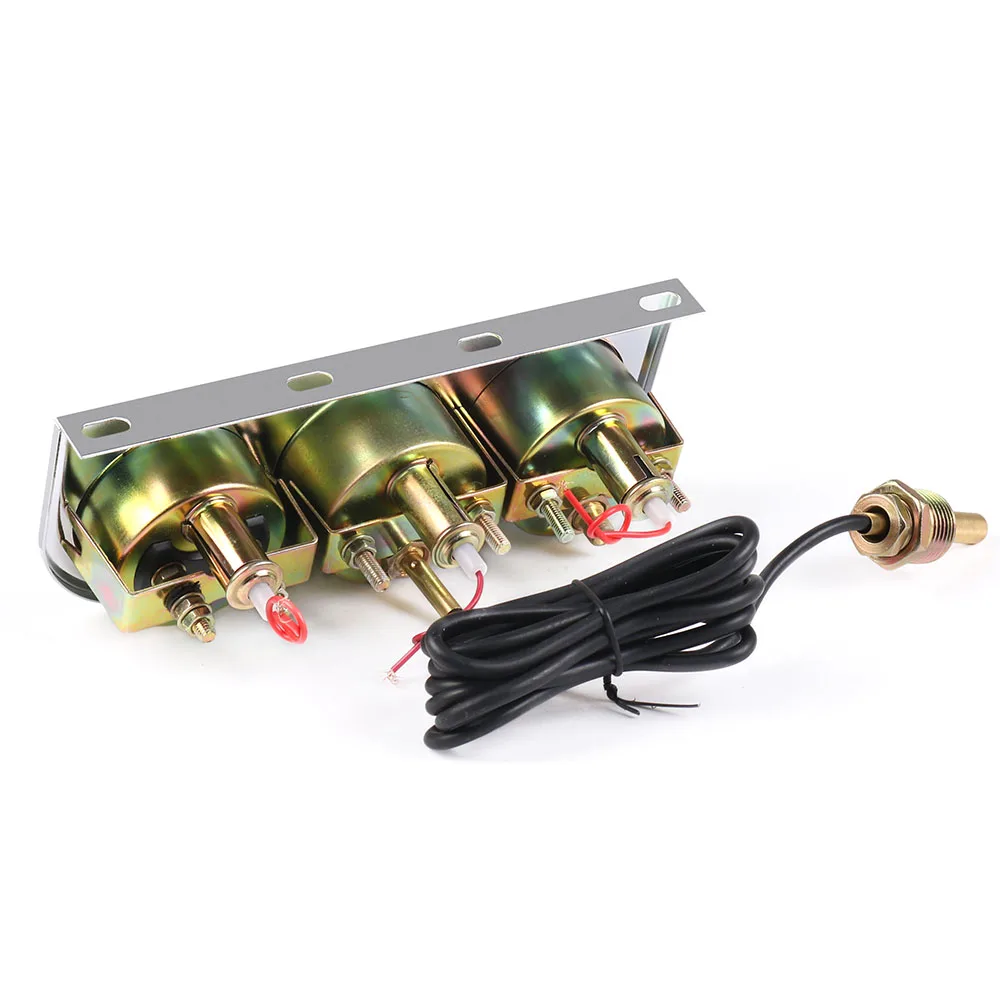 2 &quotХромированная панель измеритель температуры воды под давлением масла