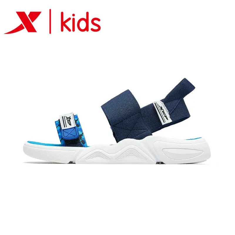 Xtep сандалии для мальчиков летние пляжные крутые спортивные детская прогулочная