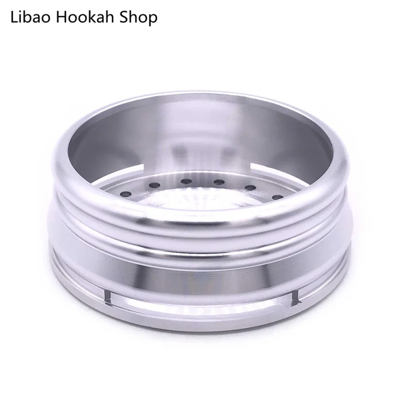 

Metal Shisha Heat Management Base Narguile Cachimbas Hookah Bowl Heat Keeper Base Sheesha Shisha Charcoal Holder Accessories