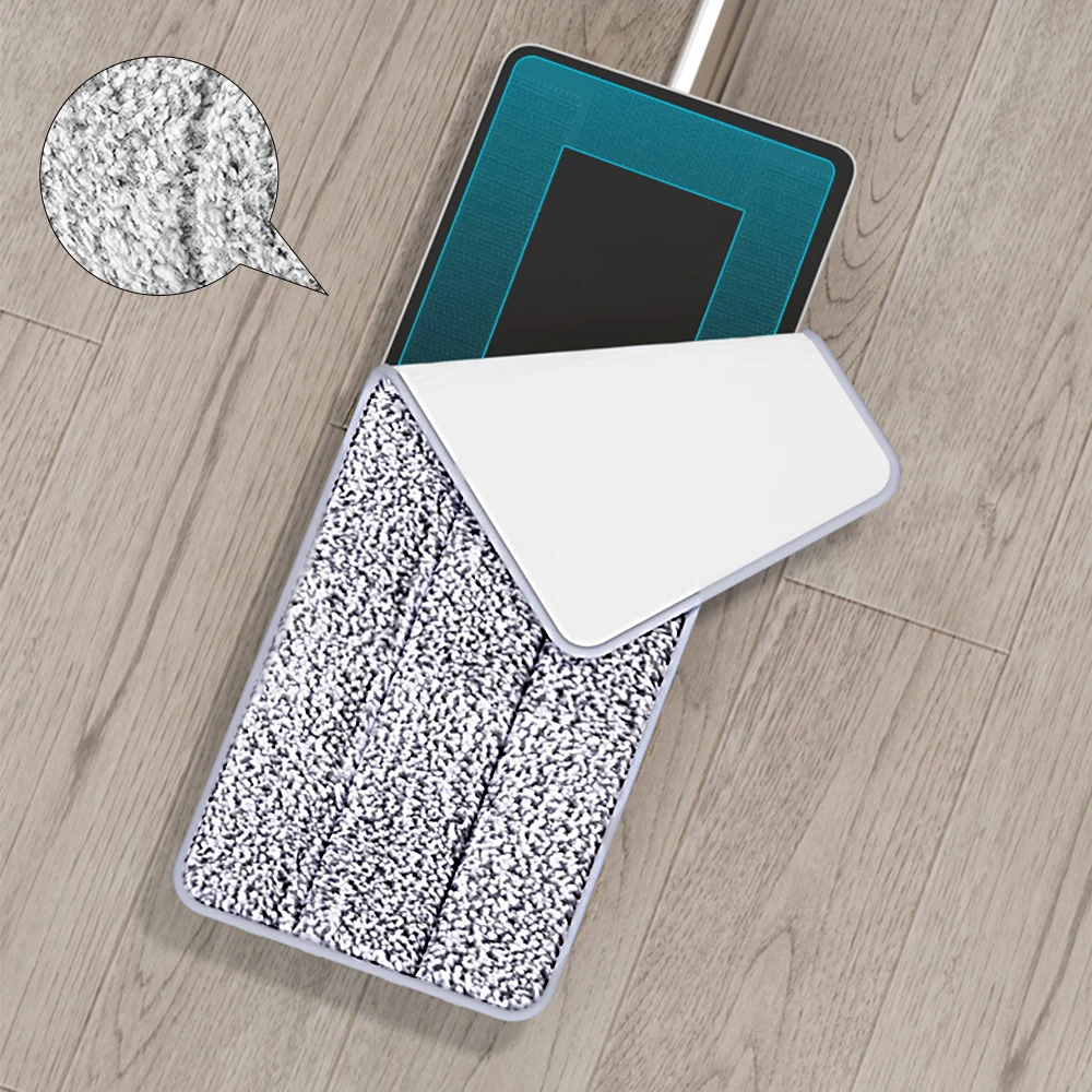 1 салфетками из микрофибры для чистки оптических плоские швабры дом Кухня пол