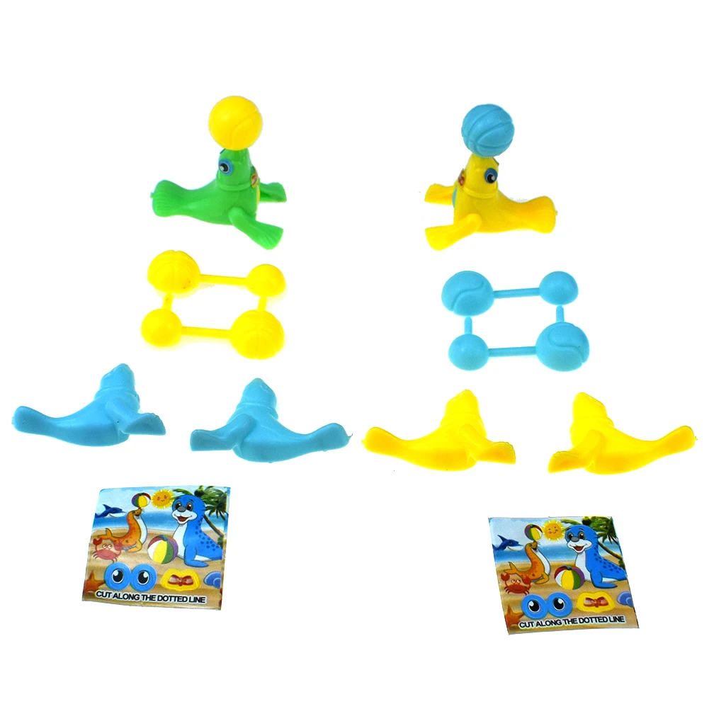 

Multi-Color DIY Assembly Combination Of Cute And Interesting Little Sea Lion Model Toys For Children's Gifts