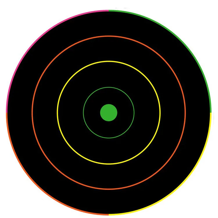 

Истинное приключение 12-дюймовый стрельбы флуоресцентный лист-мишень, лист пистолета-мишень для стрельбы, охоты, тренировок, лист-мишень