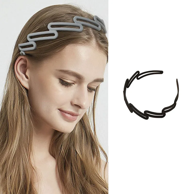 

Аксессуар для волос, пластиковые повязки для волос с зубьями для девочек, детские повязки на голову для женщин