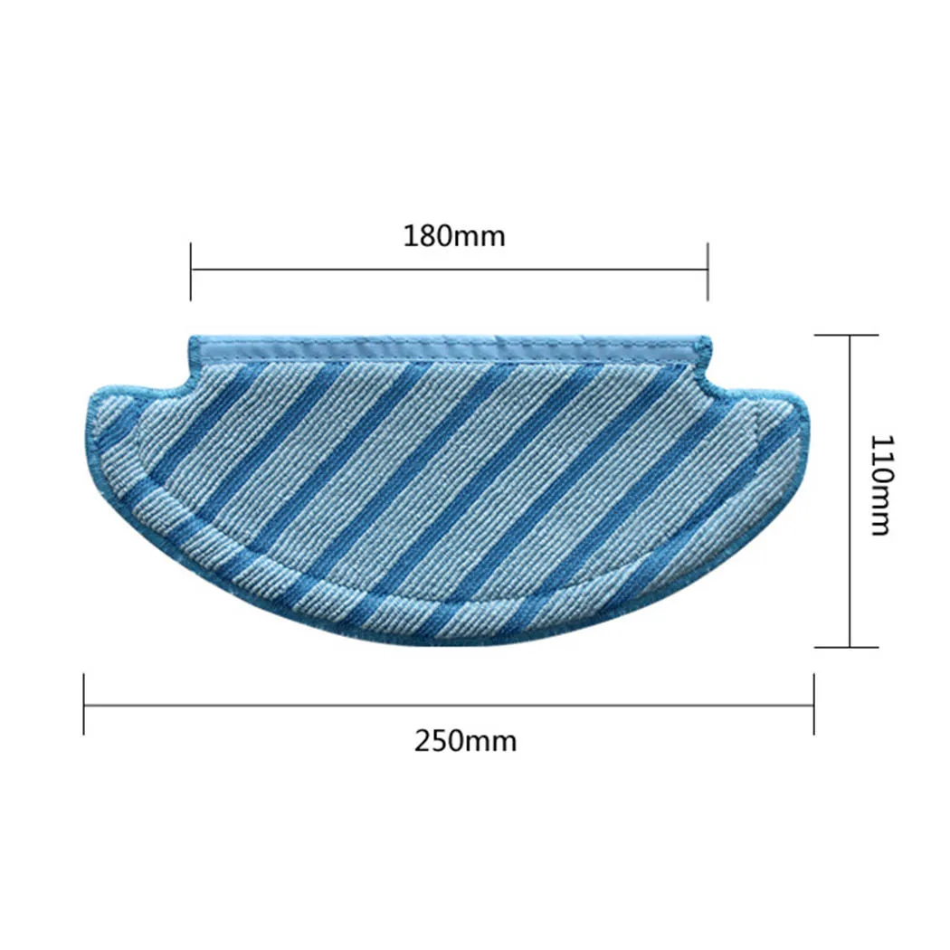 

5pcs Mop Cloth For Ecovacs Deebot OZMO T8 / T8+ / T8 AIVI Vacuum Cleaner Sweeper Replace Vacuum Mops For Home Cleaning