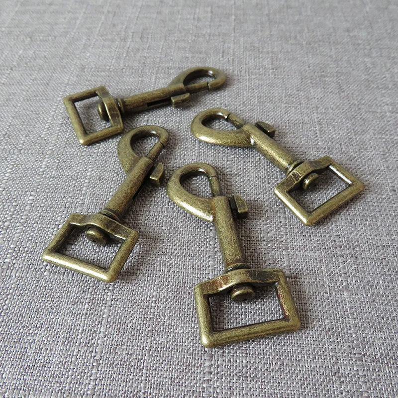 

10pcs 20mm metal belt buckle for dog leash rope straps buckle clip lead clasp sewing accessory spring hook hardware high quality