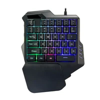 g30 1 6m wired gaming keypad with led backlight 35 keys one handed membrane keyboard for lolpubgcf c5ae