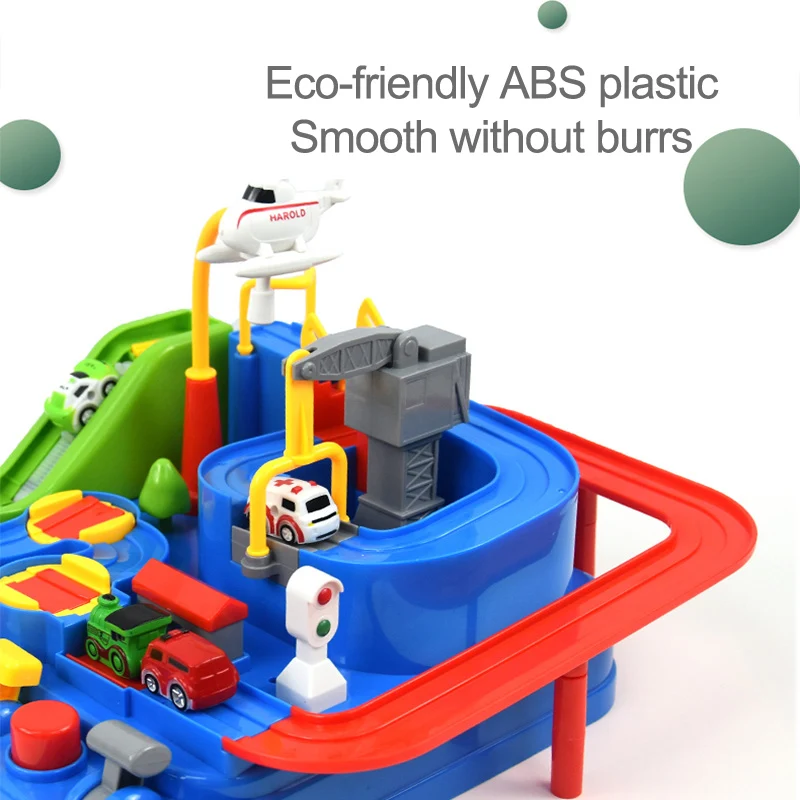 Модель гоночного автомобиля детская развивающая игрушка трек приключения игра