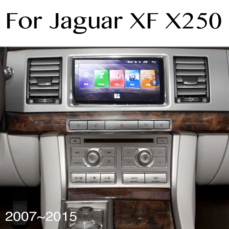 for jaguar xf x250 250 20072015 car multimedia android screen navi gps audio accessories carplay vehicle radio navigation free global shipping
