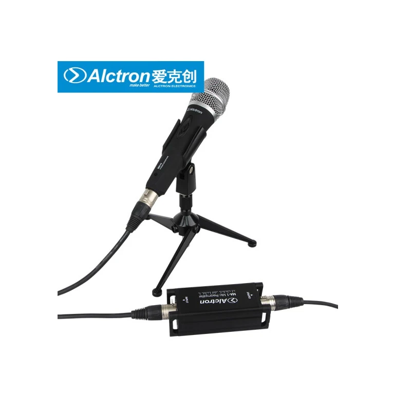 

Alctron MA-1 Professional Microphone Preamplifier Dynamic/passive Ribbon Microphone Net Gain Amplifier