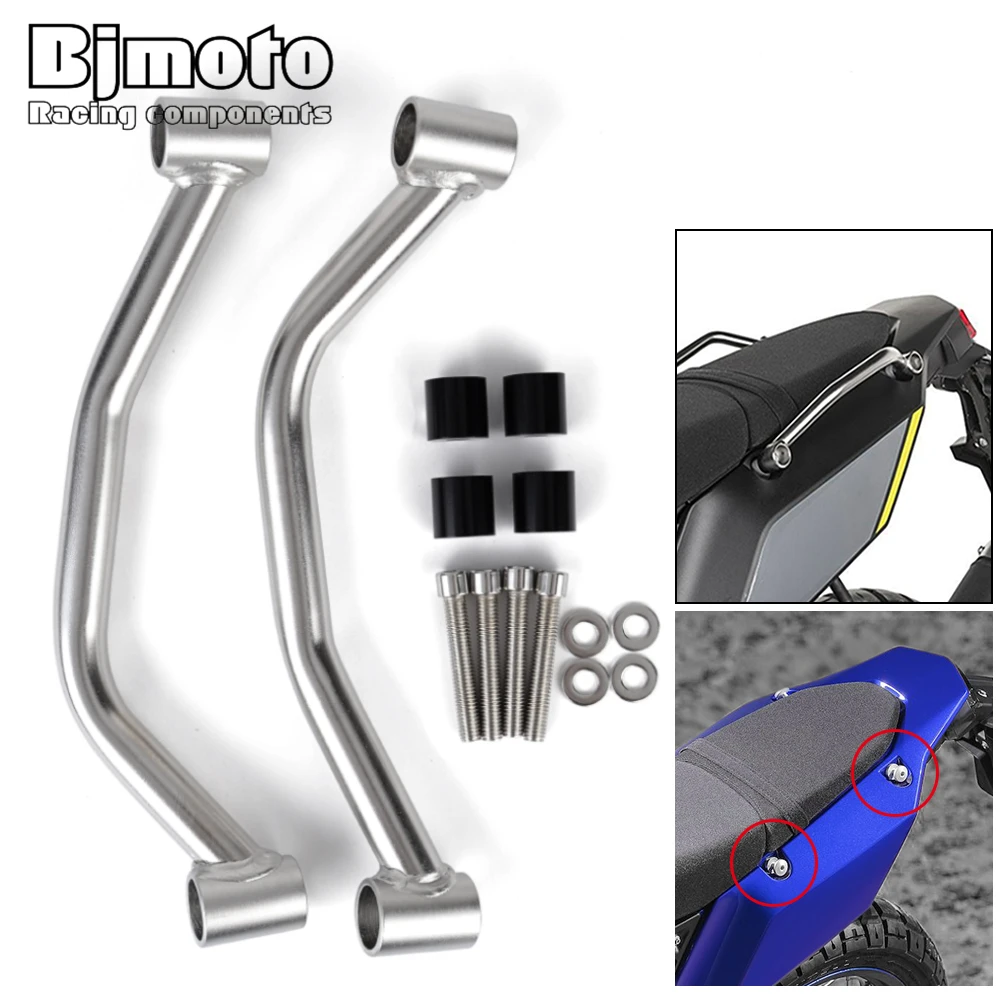 

M20 Motorcycle Rear Passenger Pillion Seat Grab Handle Bar Hand Rail Armrest For Yamaha Tenere 700 XTZ700 2019-2021 Rear Handle