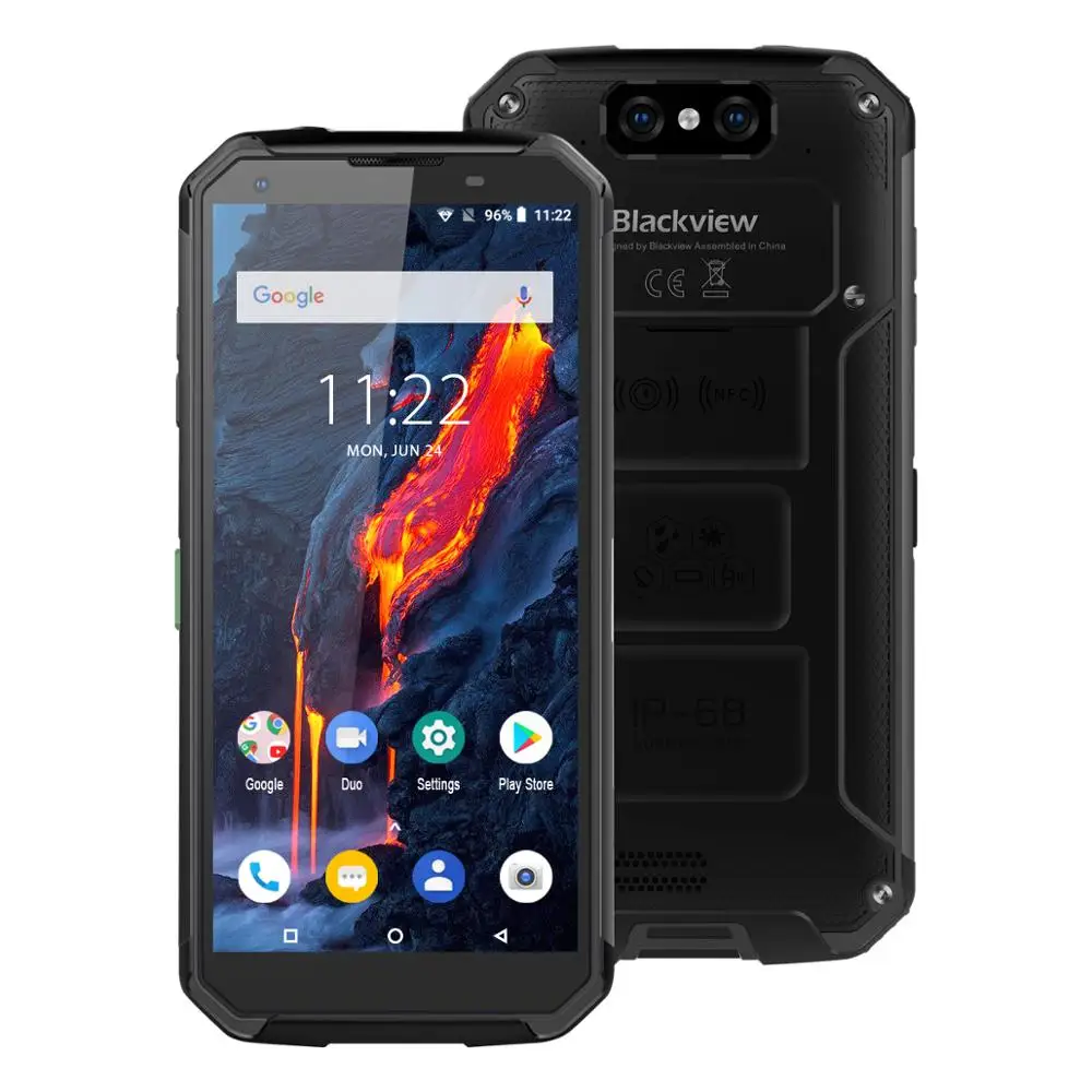 Blackview BV9500 Plus смартфон с 5 7 дюймовым дисплеем восьмиядерным процессором ОЗУ 4 Гб
