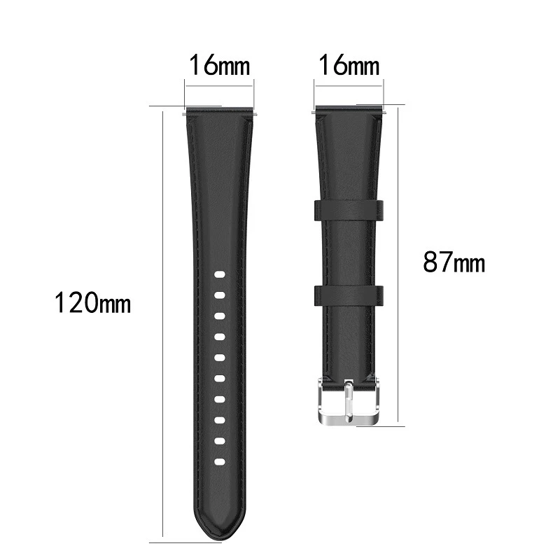 Ремешок из натуральной кожи для Huawei Talkband B6 B3 браслет смартфона 16 мм TIMEX TW2T35400