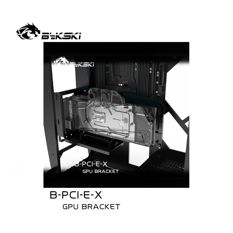Удлинительный кронштейн видеокарты Bykski Вертикальная видеокарта PCI E кабель