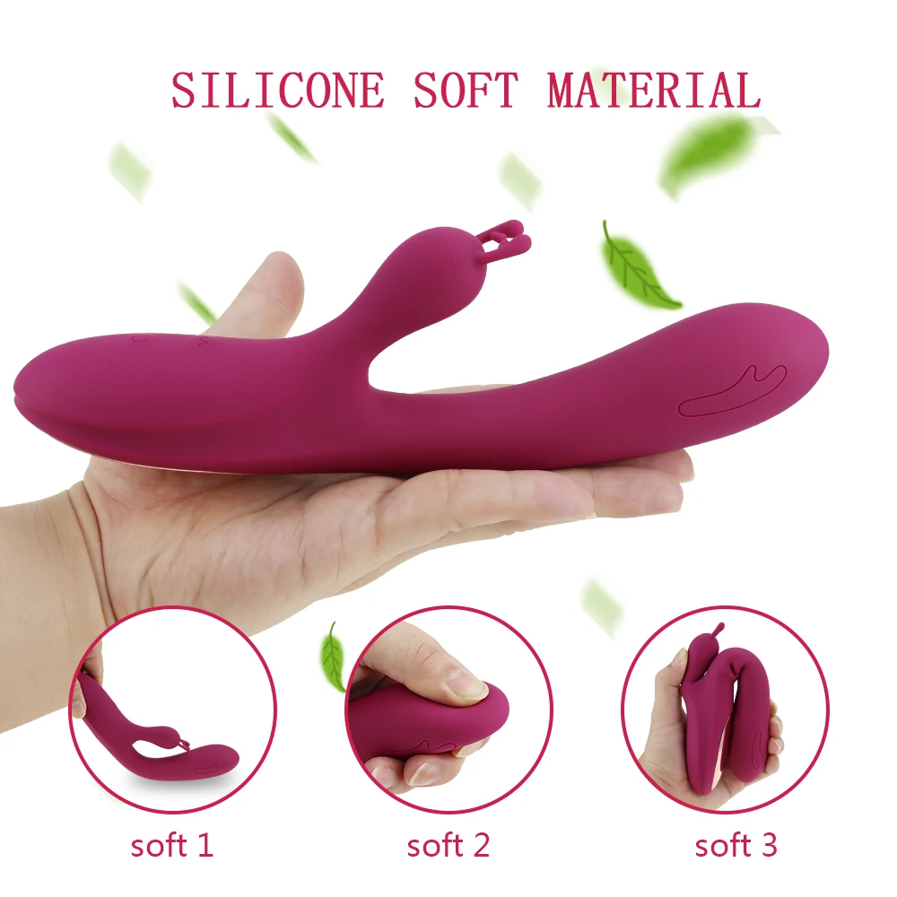 G Spot кролик вибратор Клитор стимуляция точки водонепроницаемый фаллоимитатор 10