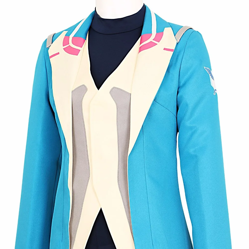 Pokemon Go Blanche Team Mystic Leader Cosplay Costume Tailor Made | Тематическая одежда и униформа