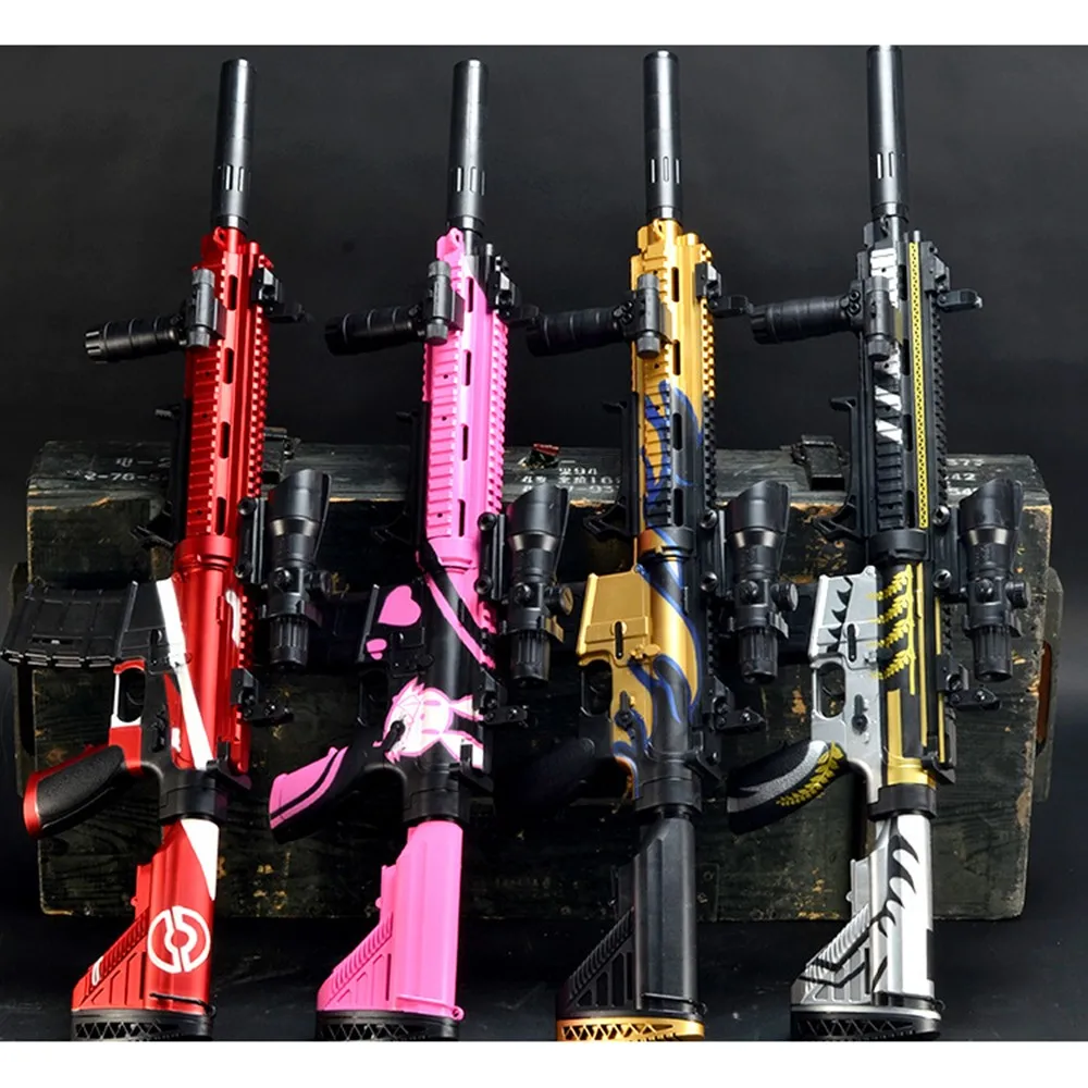 Ручной/электрический пистолет с бесплатным переключением водяными пулями M416