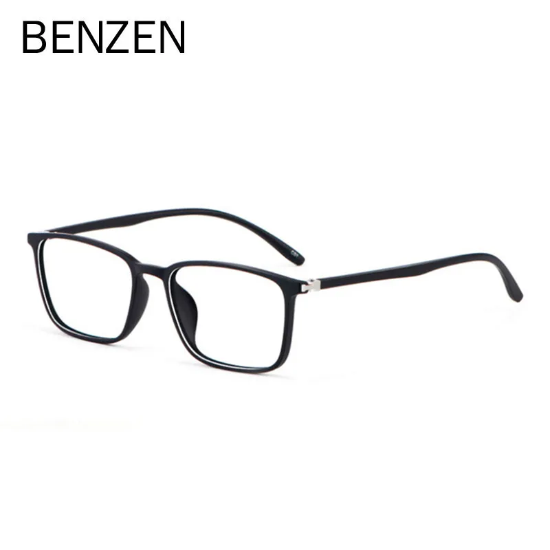 

BENZEN Prescription Eyeglasses Frame Men Ultralight TR90 Myopia Optical Glasses Frame Women Clear Eyewear Frame Korea 5289