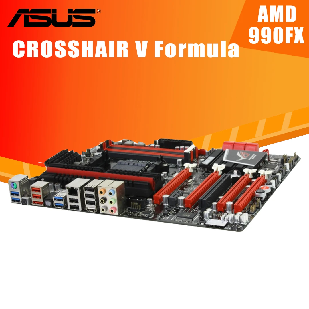 Bestellen Buchse AM3 + Asus Fadenkreuz V Formel Motherboard DDR3 32GB Dual-Kanal AMD FX Desktop AMD 990FX Placa-Mãe AM3 + SATA ATX Verwendet