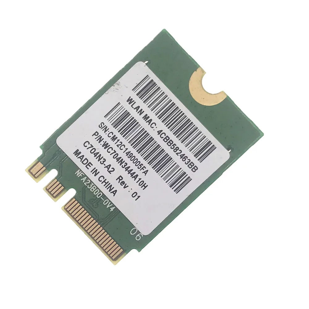 

Realtek RTL8723BE RTL8723BENF 802.11n 300 / Wi-Fi Bluetooth 4,0 NGFF