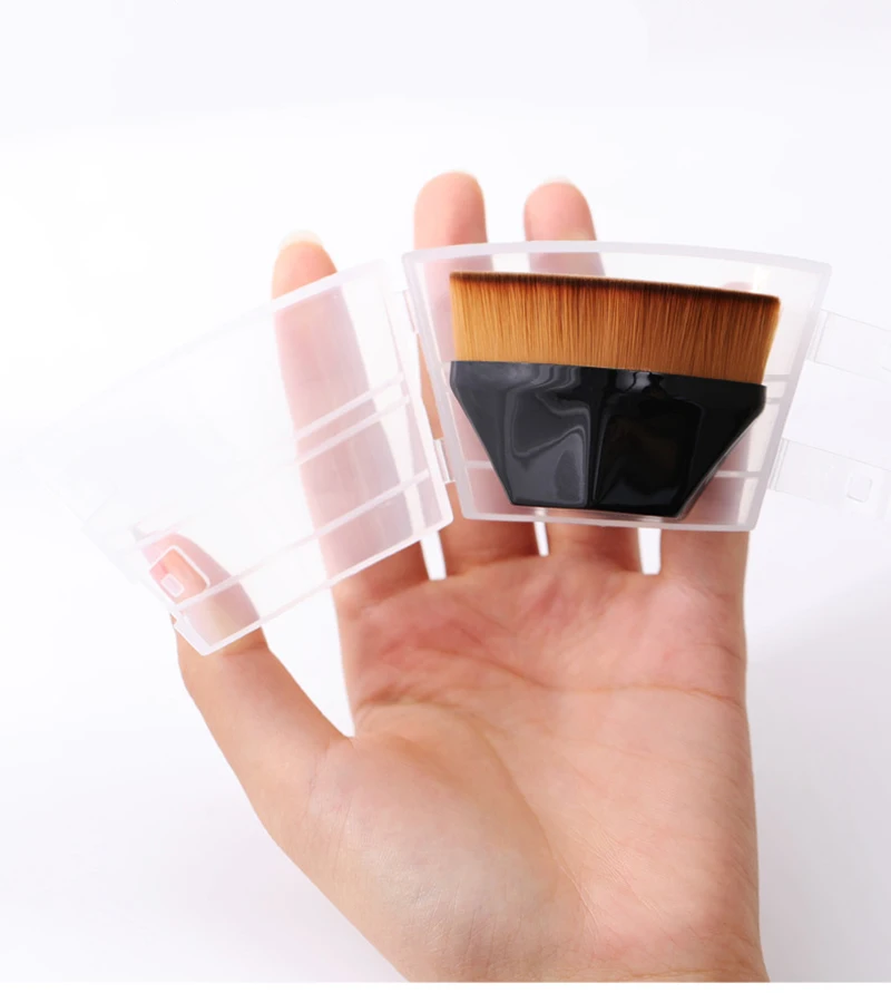 

Hexagon Rhombic Foundation Brush High Density Makeup Brushes Professional Non-marking Makeup Brush with Box Beauty Cosmetic Tool