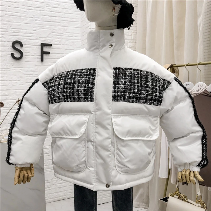 Парка женская зимняя куртка пуховик хлопок зимнее пальто для женщин 2020 верхняя