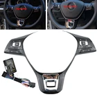 Многофункциональная Модифицированная кнопка управления на рулевом колесе, переключатель громкости, аудио переключатель, кнопка phoe для VW Golf 7 Jetta MK6 Polo