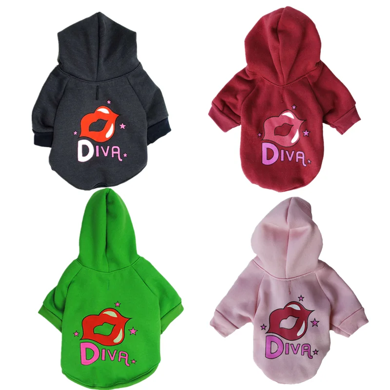 

Lip Print Dog Clothes Cotton Hoodies Clothes for Dogs Pet Clothing for Small Medium Dogs Costumes Coat for Cat French Bulldog