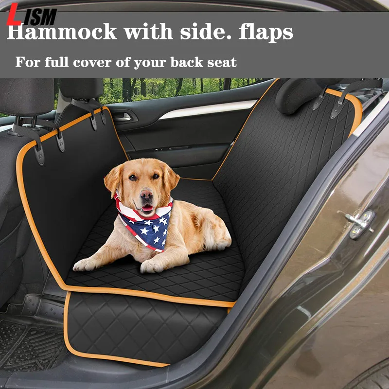 Billig Haustier Hund Auto Sitz Träger Matten Wasserdichte Abdeckung Hinten Zurück Decke Nicht-slip Klapp Kissen Matte Für Hunde Hängematte Protector
