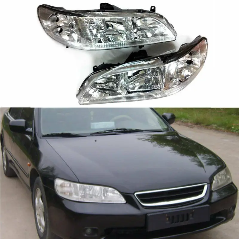 Фара в сборе сменная лампа композитный свет для Honda Accord 1998 1999 2000 2001 2002|Фара авто