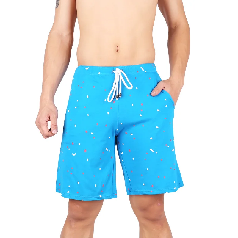 Шорты мужские для бега пикантные хлопковые свободные дышащие спортивные