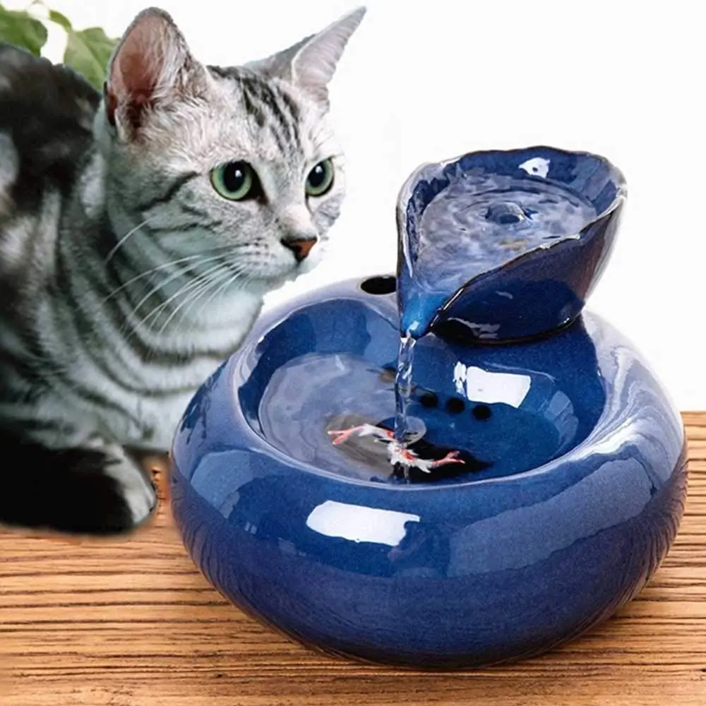 

Usb Huisdier Drinkfontein Automatische Circulatie Water Dispenser Keramische Huisdier Fontein Voor Kat Hond