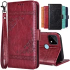 Кожаный чехол-книжка с цветочным рисунком для Realme C3 C3 Q3 i C11 C12 C15 C17 C20 C21 C25 8 Narzo 10 20 30 A Pro V5 V11 V13 V15 GT