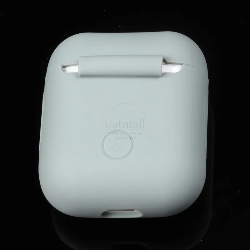 Для AirPods 2 зарядный чехол матовый Мягкий ТПУ силиконовый для Apple airpods наушников
