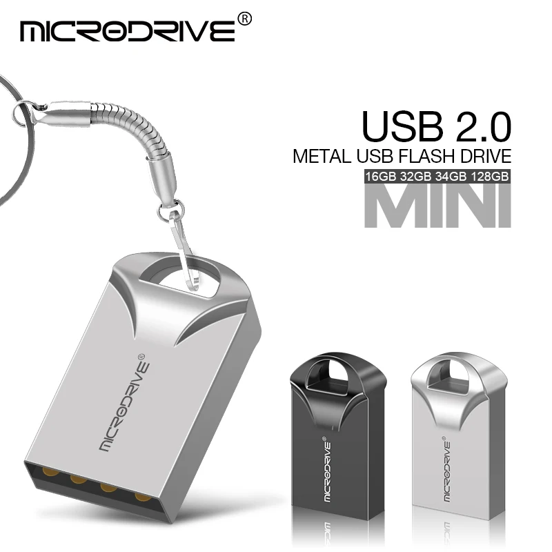 

Флеш-накопитель Mini USB 2,0, 32 ГБ, 64 ГБ, 128 ГБ, 16 ГБ, 8 Гб