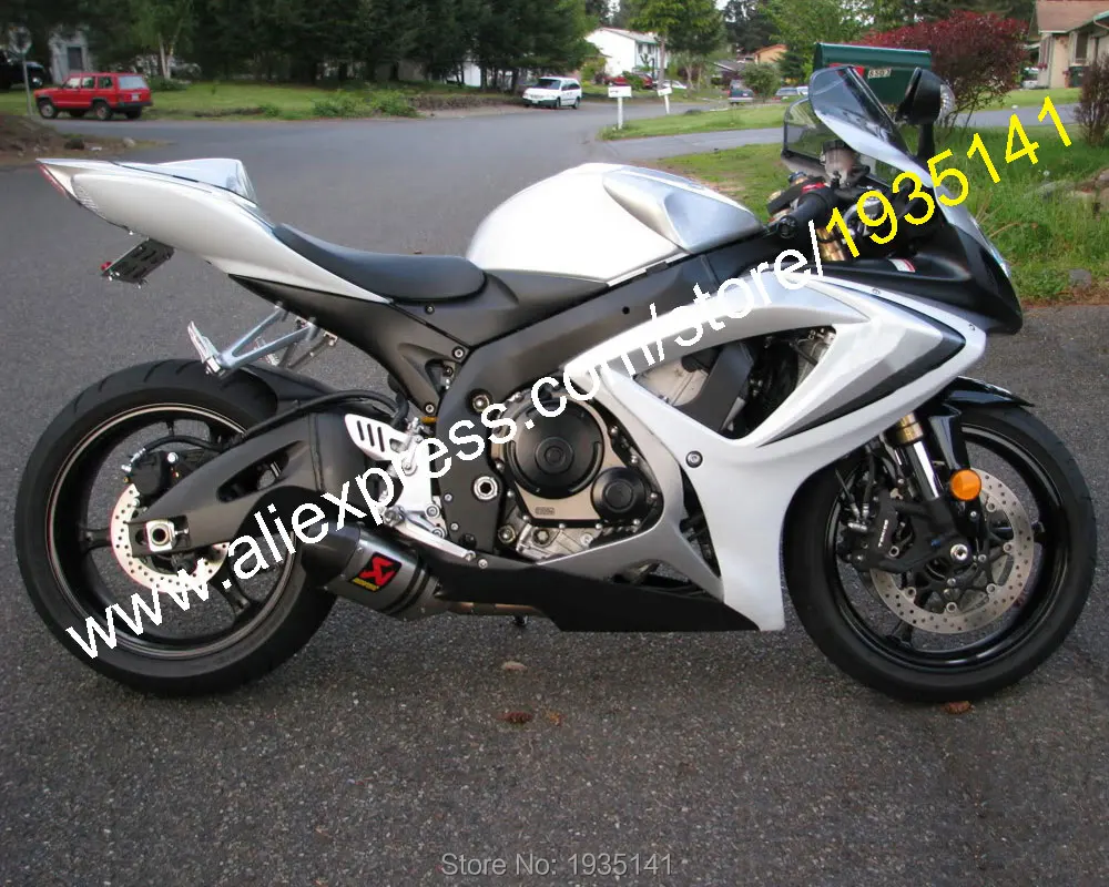 Для Suzuki GSXR 600 750 K6 2006 2007 обтекатель GSX R 06 07 послепродажный для мотоцикла (литьё под