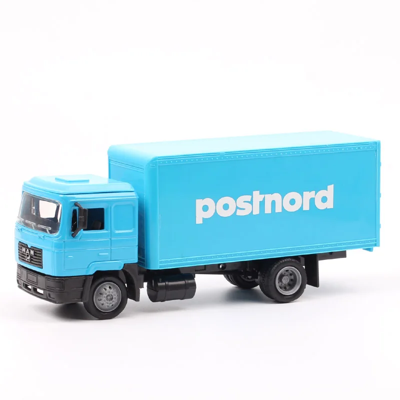 

1:43 Scale Danmark Sweden Postal Postnord Man Heavy Truck Trailer Lorry Metal Diecasts & Toy Vehicles Model Car Gifts Souvenir