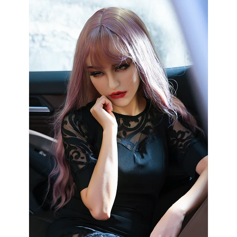 Косплей Аниме Маска кигуруми/силиконовая маска сочетающийся парик розовые