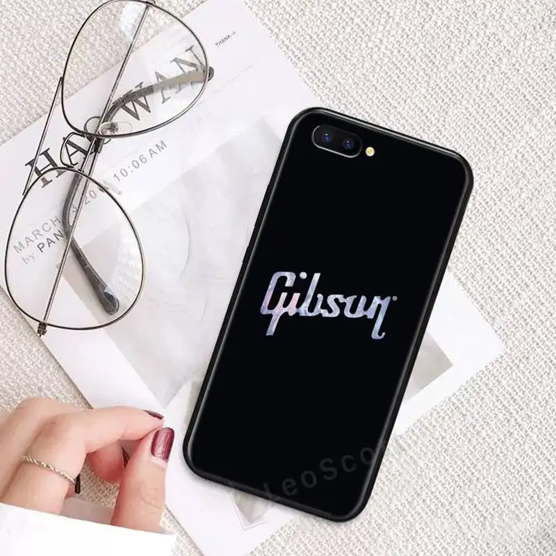 

Gibson Guitar cool Musical instrument Phone Case For OPPO R9 R11 R15 R17 RENO Realme S PLUS Normal 2z 3 5 C2 pro