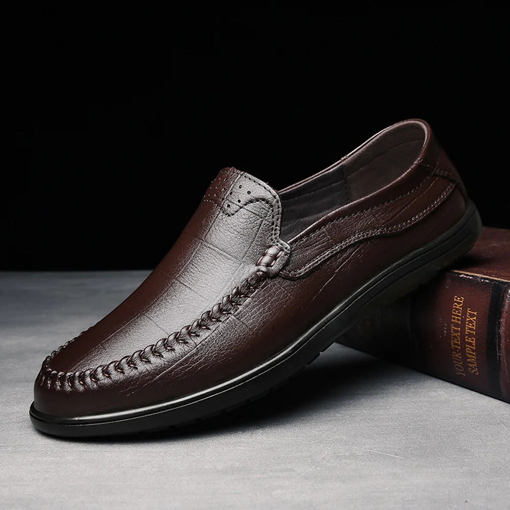 

2020 men breathable para leather fashion causal mens hot cuero spring flat shoes comfortable casuales hombre shoe mens de new
