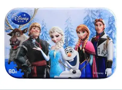 7 Оригинальные disney Pixar Toy Story 4 60 ломтик Маленький кусок детские игрушки-головоломки деревянные головоломки игрушки для детей подарок на день рождения - Цвет: 7