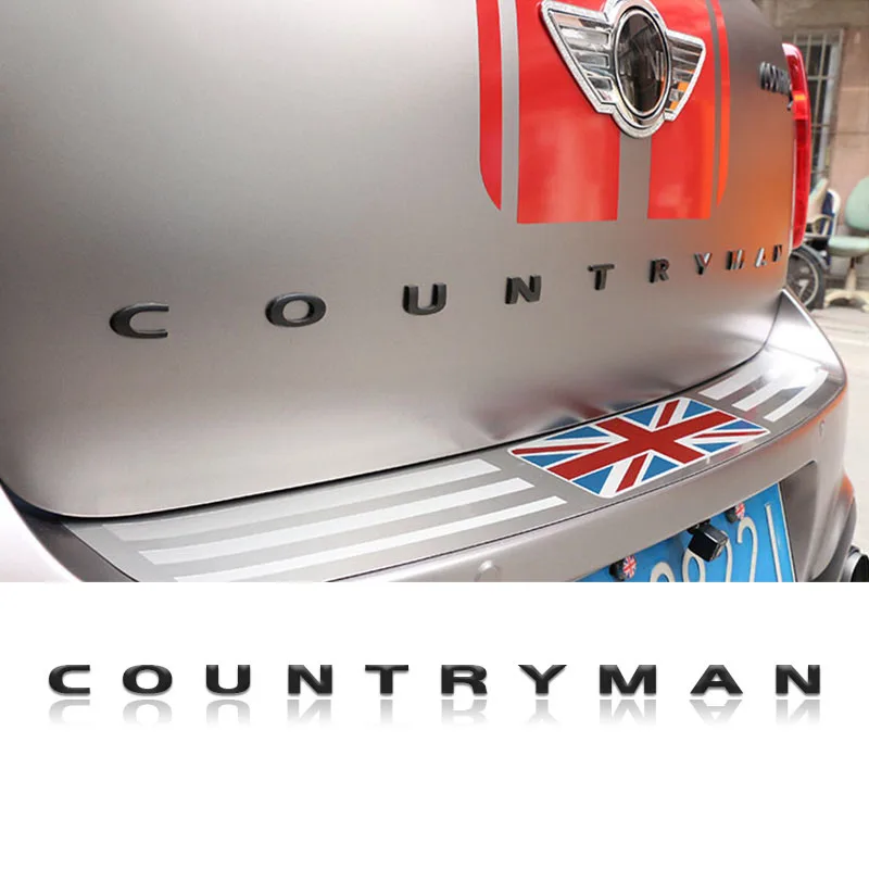 3D металлическая наклейка с логотипом заднего багажника надписью на автомобиль