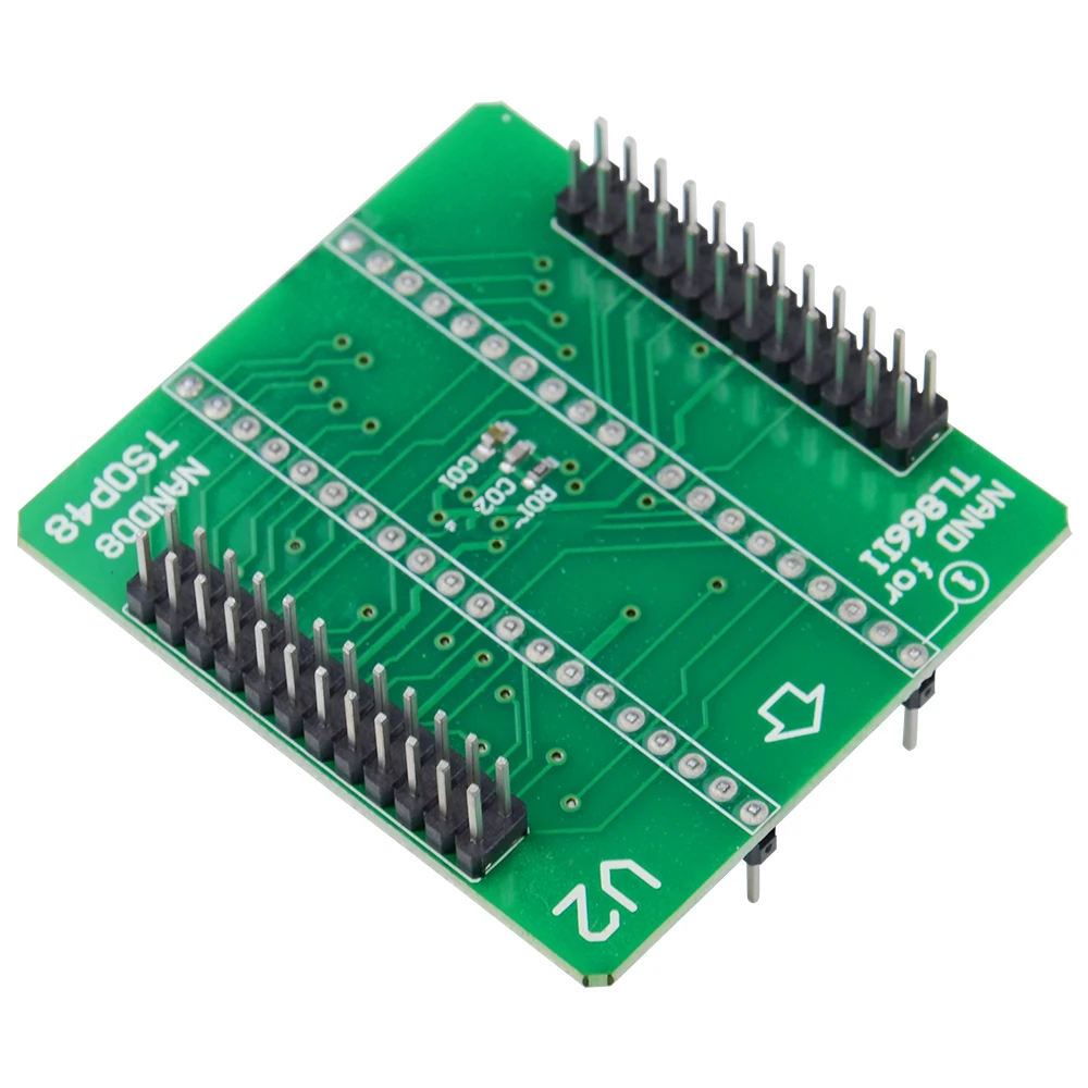 Оригинальная фиксированная плата адаптера NAND TSOP48 V2 для XGecu TL866II Plus универсальный