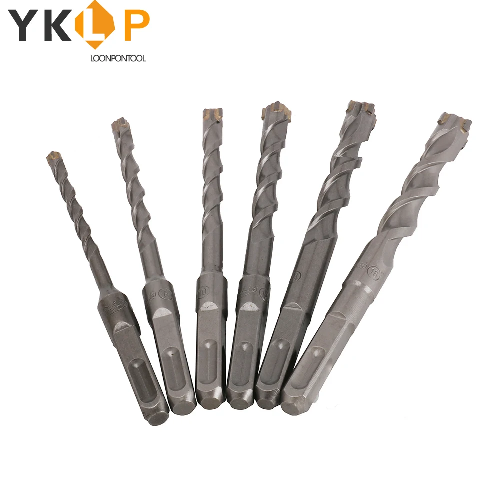 Набор сверл для бетона 6 16 мм 150 мм|Сверла| |