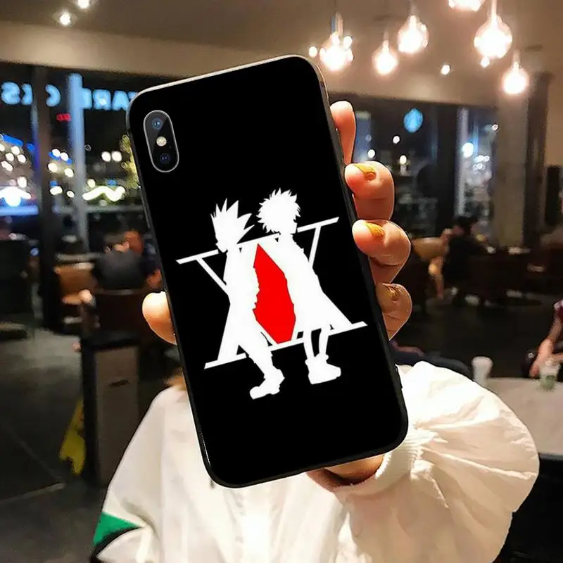 

Hunter X Hunter Killua Anime Phone Case for iPhone 11 12 pro XS MAX 8 7 6 6S Plus X 5S SE 2020 XR