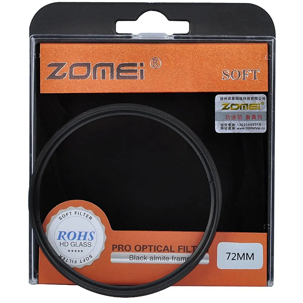 ZOMEi эффектный портретный фильтр Soft Diffuser фокус для объектива цифровой зеркальной