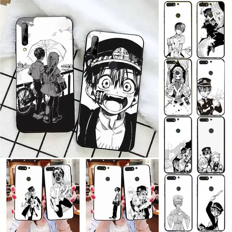 YNDFCNB Jibaku Shounen Hanako Kun Toilet-bound Hanako-Kun Phone Case For Huawei Honor 7A 7C 8 8x 9 10 20lite Honor 10i 20i Capa
