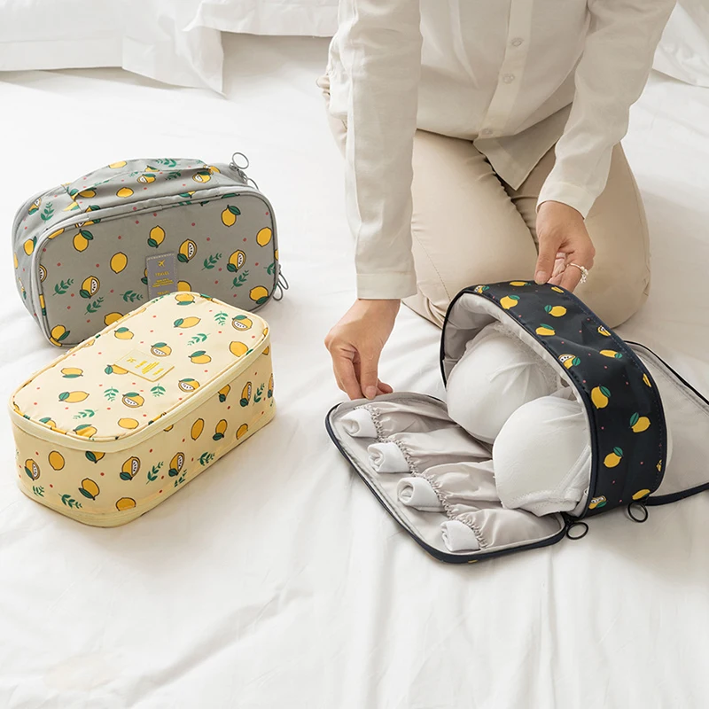 Kopen 14 Stks/partij Reizen Grote Capaciteit Draagbare Waterdichte Sokken Beha Opbergtas Beha Lingerie Handtas Organizer Bag