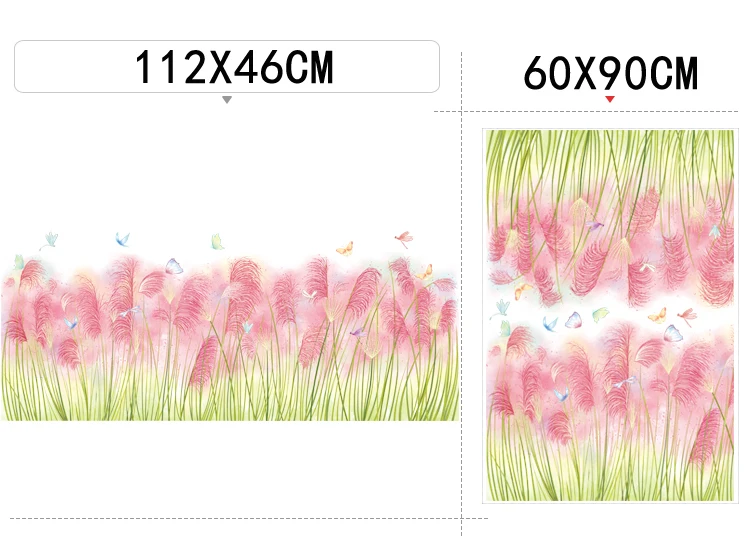 Flamingo Queen Wall Stickers Home Decor Living Room Bedroom Kids Girls Room Nursery Decoration Art Murals Baseboard Vinyl Decals