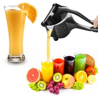 mini aluminum alloy manual juicer fruits squeezer hand pressure orange juicer kitchen tool for lemon pomegranate