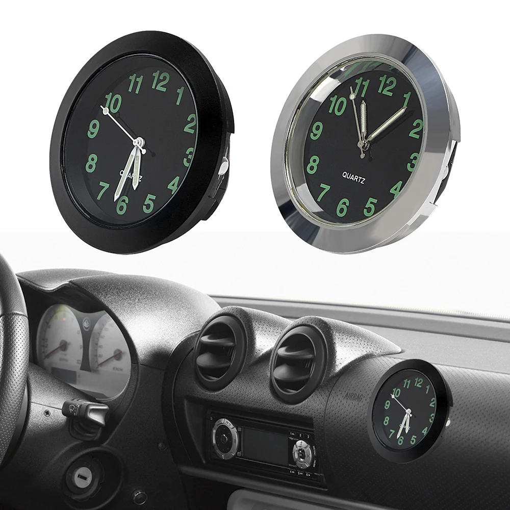 

Car Clock Quartz Watch Mini Decoration Interior Dashboard Air Vent Clip Mounting Truck Caravan Off Road 4x4 Auto Accessories